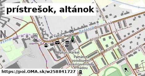 prístrešok, altánok