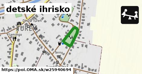 detské ihrisko