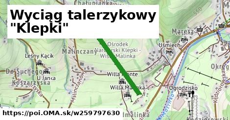 Wyciąg talerzykowy "Klepki"