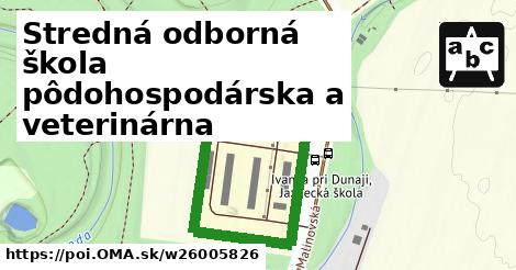 Stredná odborná škola pôdohospodárska a veterinárna