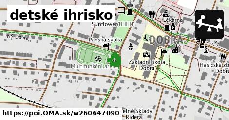 detské ihrisko