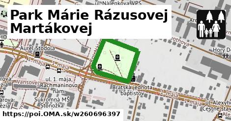 Park Márie Rázusovej Martákovej