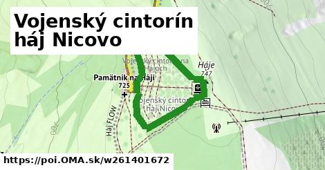 Vojenský cintorín háj Nicovo