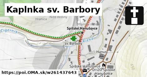 Kaplnka sv. Barbory