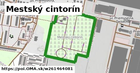 Mestský cintorín