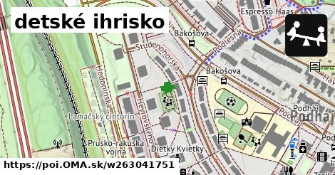 detské ihrisko