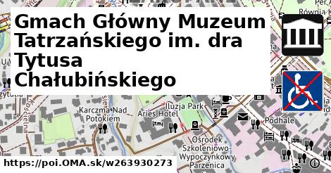 Gmach Główny Muzeum Tatrzańskiego im. dra Tytusa Chałubińskiego