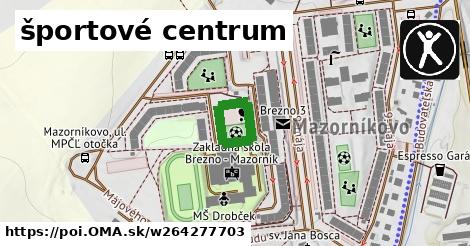 športové centrum