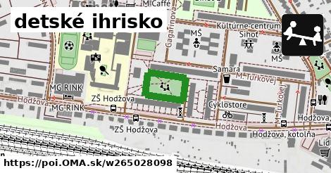 detské ihrisko