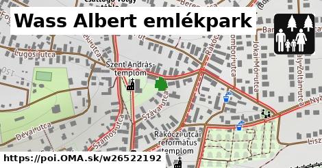 Wass Albert emlékpark