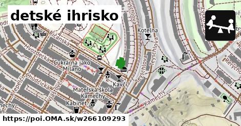 detské ihrisko