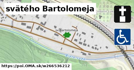 svätého Bartolomeja