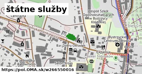 štátne služby