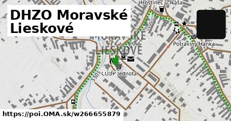 DHZO Moravské Lieskové