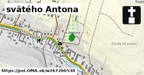 svätého Antona