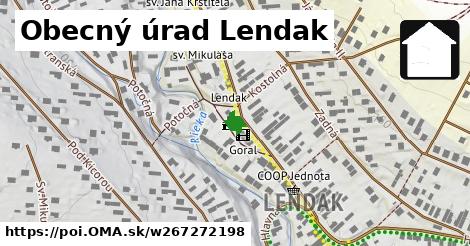 Obecný úrad Lendak