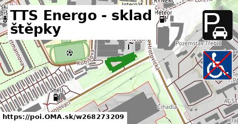 TTS Energo - sklad štěpky