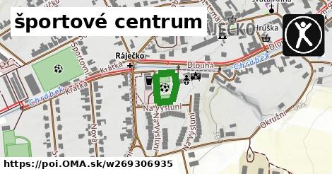 športové centrum