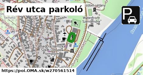 Rév utca parkoló