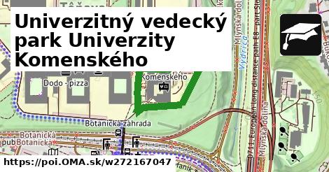 Univerzitný vedecký park Univerzity Komenského