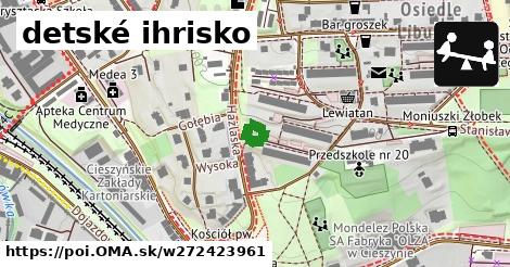 detské ihrisko