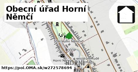 Obecní úřad Horní Němčí