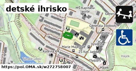 detské ihrisko