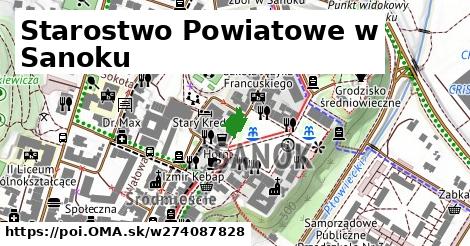 Starostwo Powiatowe w Sanoku