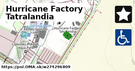 Hurricane Factory Tatralandia