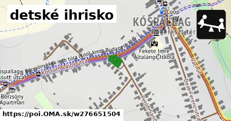 detské ihrisko