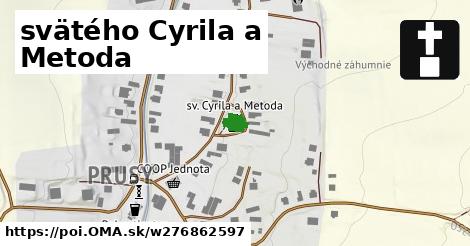 svätého Cyrila a Metoda