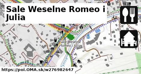 Sale Weselne Romeo i Julia