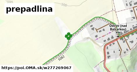 prepadlina