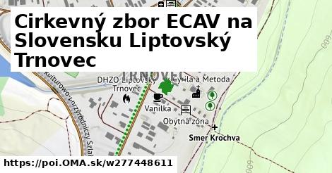 Cirkevný zbor ECAV na Slovensku Liptovský Trnovec