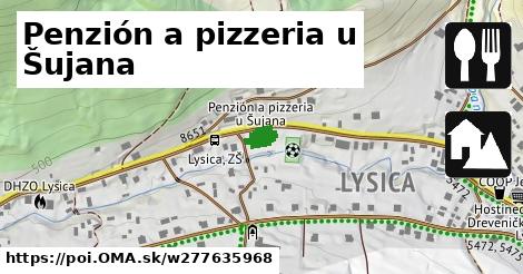 Penzión a pizzeria u Šujana