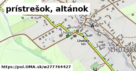 prístrešok, altánok