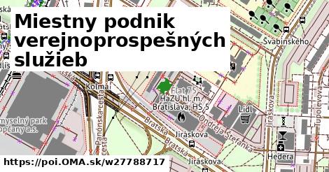 Miestny podnik verejnoprospešných služieb