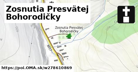 Zosnutia Presvätej Bohorodičky