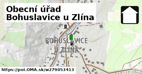 Obecní úřad Bohuslavice u Zlína