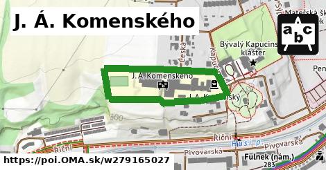 J. Á. Komenského