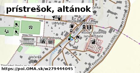 prístrešok, altánok