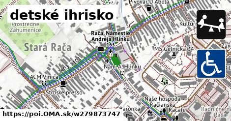 detské ihrisko