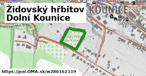 Židovský hřbitov Dolní Kounice