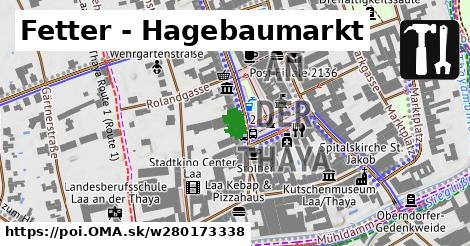 Fetter - Hagebaumarkt