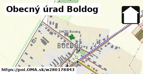 Obecný úrad Boldog