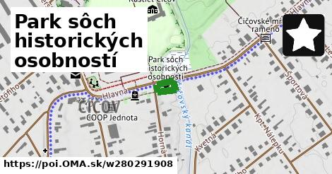 Park sôch historických osobností