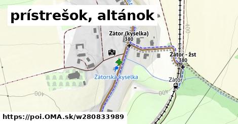 prístrešok, altánok