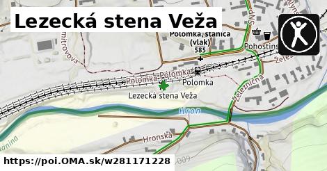 Lezecká stena Veža