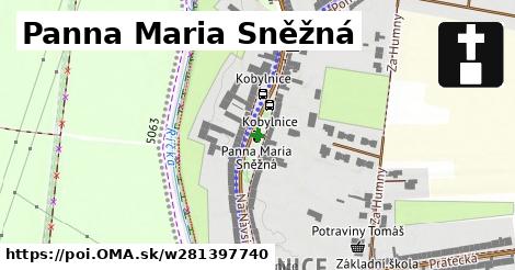 Panna Maria Sněžná