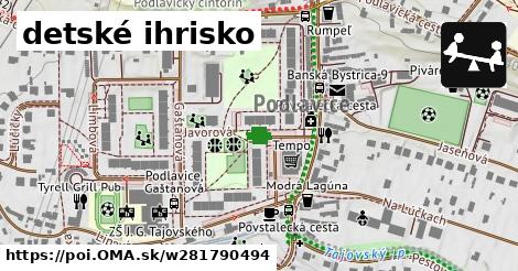 detské ihrisko